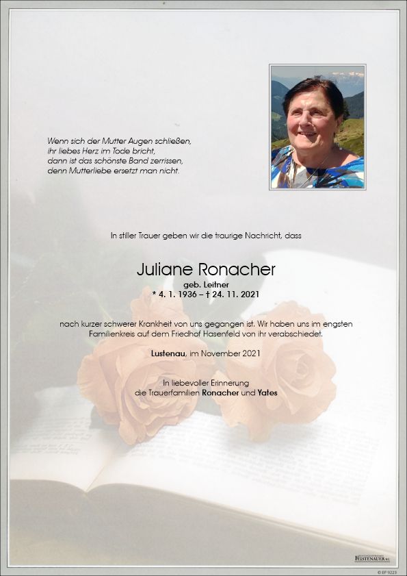 Juliane Ronacher